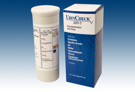 UrinCheck ADT-7 adulteration test strip header image